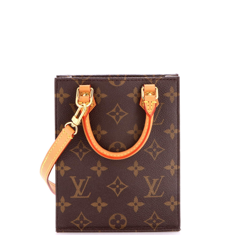 Louis Vuitton Petit Sac Plat Bag Canvas #247938L16B